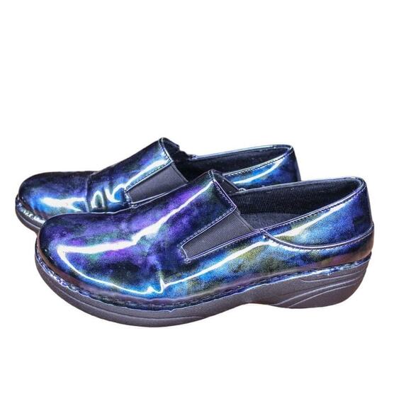 Spring Step Professional Style Ferrara Fog Navy Patent Size 7M - Picture 3 of 5